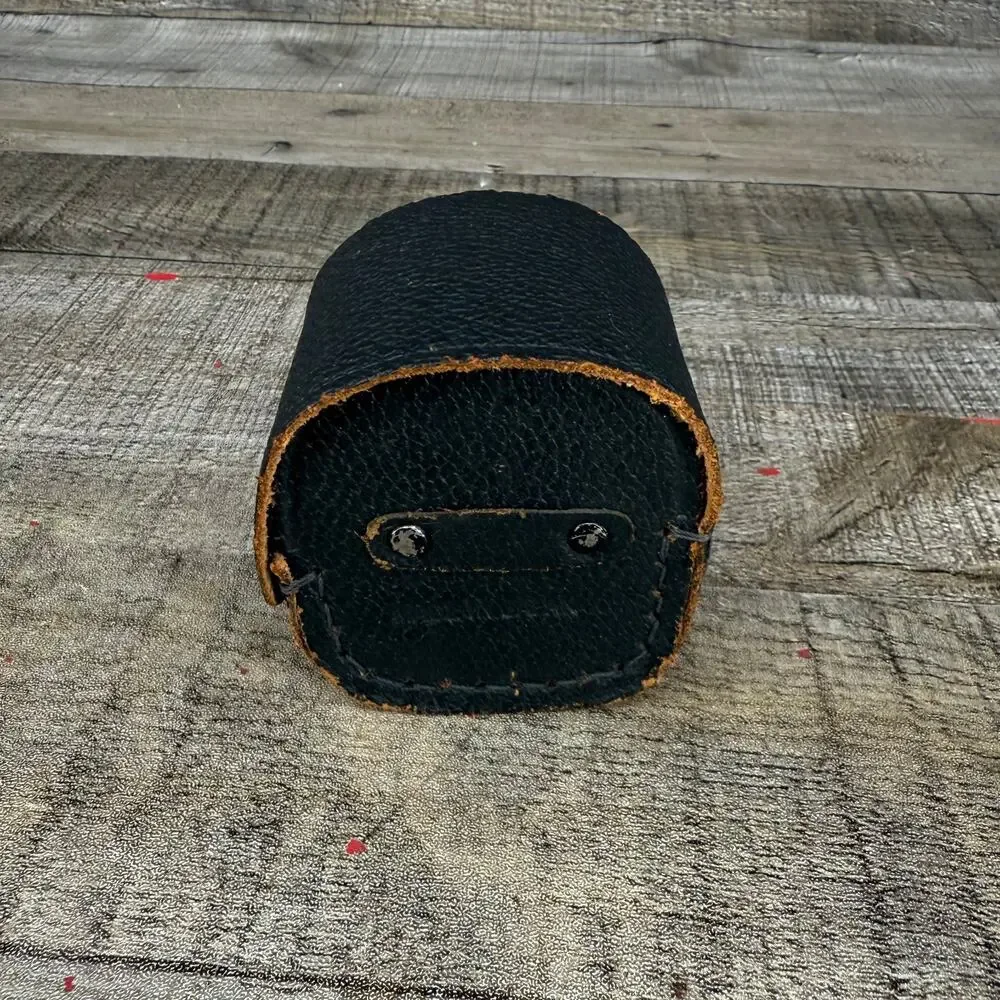 Vintage Vivatar Lens Case Black Snap Close Made in Japan